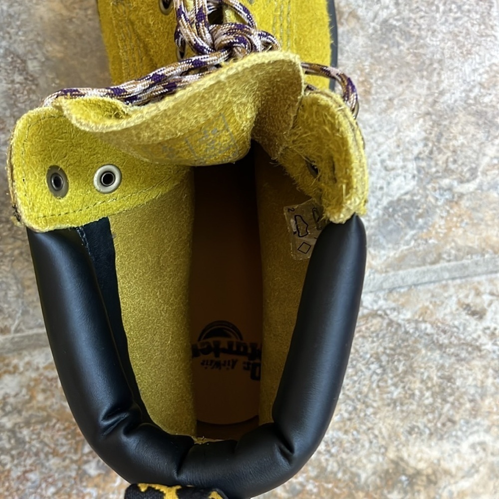 Dr Martens 939 Ben Suede Padded Collar Lace Up Boots Size 10 NEW - Picture 13 of 14